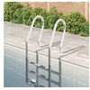 Image de Zwembadladder 54x38x158 cm 304 roestvrijstaal93455