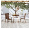 Image de Ensemble de Salle à Manger de Jardin 3 pcs Ensemble à Dîner de Patio Mobilier de Repas d'Extérieur Terrasse Résine 3098027