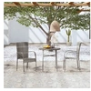 Image de Ensemble de Salle à Manger de Jardin 3 pcs Ensemble à Dîner de Patio Mobilier de Repas d'Extérieur Terrasse Résine 3098029
