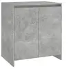 Image de Buffets 3 pcs Gris béton Bois d'ingénierie