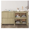 Image de Buffets 2 pcs Chêne Sonoma 70x41x75 cm Bois d'ingénierie3098091