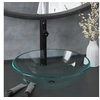 Image de Lavabo de Bain avec Robinet et Drain à Poussoir Vasque à Poser de Toilette Lave-mains de Salle de Bain Lavabo de 3098440