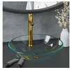 Image de Lavabo de Bain avec Robinet et Drain à Poussoir Vasque à Poser de Toilette Lave-mains de Salle de Bain Lavabo de 3098441