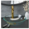 Image de Lavabo de Bain avec Robinet et Drain à Poussoir Vasque à Poser de Toilette Lave-mains de Salle de Bain Lavabo de 3098446