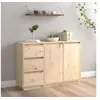 Image de Buffet 111x34x75 cm Bois massif de pin