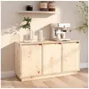 Image de Buffet 111x34x60 cm Bois massif de pin