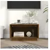 Image de Meuble TV Marron miel 60x35x35 cm Bois de pin massif813827