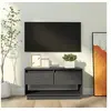Image de Meuble TV Gris 74x34x40 cm Bois de pin massif813841