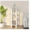 Image de Bibliothèque/Séparateur de pièce Blanc 41x35x125 cm Pin solide813865