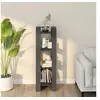 Image de Bibliothèque/Séparateur de pièce Gris 41x35x125 cm Pin solide813866
