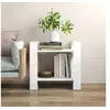 Image de Bibliothèque Séparateur de pièce Blanc 60x35x57 cm Bois de pin