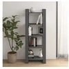 Image de Bibliothèque/Séparateur de pièce Gris 60x35x160 cm Bois massif813891
