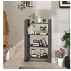 Image de Bibliothèque/Séparateur de pièce Gris 80x35x125 cm Pin massif813906