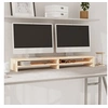 Image de Monitorstandaard 100x24x13 cm massief grenenhout813919