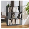 Image de Bibliothèque/Séparateur de pièce Gris 80x25x101 cm Pin massif814056