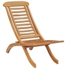 Image de Chaise de jardin pliable 50x90x69 cm Bois de teck massif