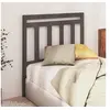 Image de Hoofdbord 81x4x100 cm massief grenenhout grijs814071