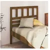 Image de Hoofdbord 81x4x100 cm massief grenenhout honingbruin814122