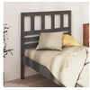 Image de Hoofdbord 96x4x100 cm massief grenenhout grijs814126