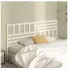 Image de Hoofdbord 206x4x100 cm massief grenenhout wit814165