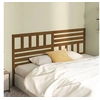 Image de Hoofdbord 206x4x100 cm massief grenenhout honingbruin814167