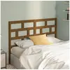 Image de Hoofdbord 126x4x100 cm massief grenenhout honingbruin814187