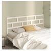 Image de Hoofdbord 186x4x100 cm massief grenenhout wit814210