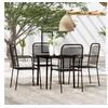 Image de Ensemble de Salle à Manger de Jardin 5 pcs Mobilier à Dîner Table et Chaises de Repas Meubles de Terrasse Patio 3099144