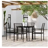 Image de Ensemble de Salle à Manger de Jardin 5 pcs Mobilier à Dîner Table et Chaises de Repas Meubles de Terrasse Patio 3099204