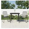 Image de Ensemble à Manger de Jardin 3 pcs, Mobiliers de Patio avec Table et Chaise, Ensemble de Salon, Meubles de Terrasse 3099215