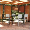Image de 7-delige Tuinset zwart en wit3099278