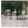 Image de Ensemble de Salle à Manger de Jardin 3 pcs Mobilier à Dîner Table et Chaises de Repas Meubles de Terrasse Patio 3099407