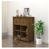 Image de Buffet Marron miel 70x35x80 cm Bois massif de pin813767