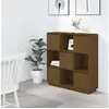 Image de Buffet Marron miel 110,5x35x117 cm Bois massif de pin814372