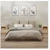 Image de Tables de chevet 2 pcs Gris 60x34x51 cm Bois de pin solide