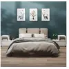 Image de Tables de chevet 2 pcs Blanc 60x34x51 cm Bois de pin solide814377