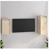 Image de Tv-meubelen 2 st massief grenenhout3100154