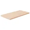 Image de Plank 40x20x1,5 cm onbehandeld massief eikenhout342920