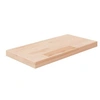 Image de Panneau d étagère 40x20x2,5 cm Bois de chêne massif non traité