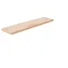 Image de Plank 80x20x2,5 cm onbehandeld massief eikenhout342936