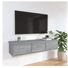 Image de Wandkast 88x26x18,5 cm bewerkt hout grijs sonoma eikenkleurig815082