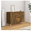 Image de Buffet Chêne fumé 101x35x70 cm Bois d ingénierie