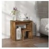 Image de Table de chevet Chêne fumé 40x30x40 cm Bois d ingénierie