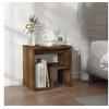 Image de Table de chevet Chêne marron 40x30x40 cm Bois d ingénierie