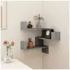 Image de Hoekwandschap 40x40x50 cm bewerkt hout grijs sonoma eikenkleur815206