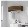 Image de Garde robe Chêne marron 100x32,5x35 cm Bois d ingénierie