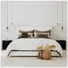 Image de Tables de chevet 2 pcs avec tiroir Noir342583
