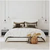 Image de Tables de chevet 2 pcs avec tiroir Sonoma gris