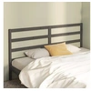 Image de Hoofdbord 206x4x100 cm massief grenenhout grijs817662