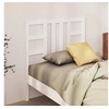 Image de Hoofdbord 106x4x100 cm massief grenenhout wit817826